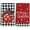 Multicolor, variant on Christmas Kitchen Dish Towel 18 x 26 Inch Plaid Xmas Ball Snowflake Dishcloth Merry Christmas Decorative Hand Drying Tea Towel for Xmas Winter Kitchen Cooking Baking Bathroom, 2Pcs