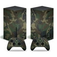 thumbnail image 3 of Skin Sticker Camouflage Design Protective Vinyl Wrap Cover Full Set Compatible with X-box Series X Console and 2 Controllers SeriesX-0598, 3 of 6