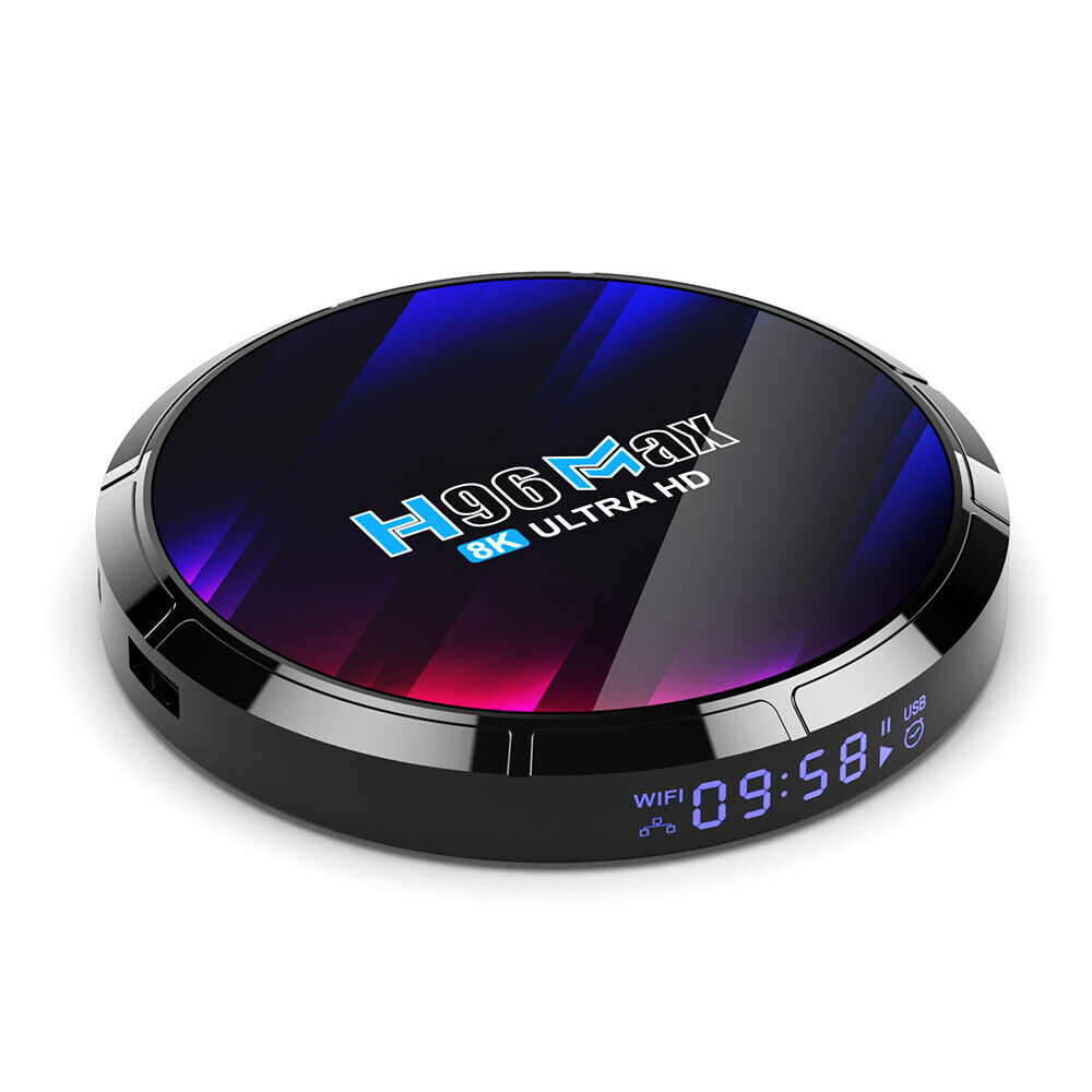 Seamless Media Experience - H96Max Android TV BOX (16-64GB) with 8K Ultra HD Support