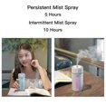 thumbnail image 5 of Diamond Cup Ultrasonic Humidifier Air Purifier with LED Lights 250ML Mini USB Nebulizer Car Aroma Diffuser Mist Maker, 5 of 5