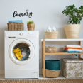thumbnail image 5 of 2 Pieces Laundry Pantry Sign Laundry Hanging Signs Wall Pantry Hanging Sign Black Rustic Farmhouse Home Decoration for Laundry Room Bedroom Living Room Kitchen (Wood), 5 of 5