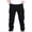 Black, variant on Boys Cargo Pants Stretch Elastic Waist School Uniform Kids Twill Joggers,Boys Pants Sizes 4-5 Years