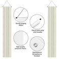 thumbnail image 4 of A Pair Of Decorative Banners 70.9×11.8in Can Be Reused And Easily Installed For Indoor Or Outdoor Or Anywhere Palegreen Stripe Hand-Drawn Sketch_4, 4 of 7