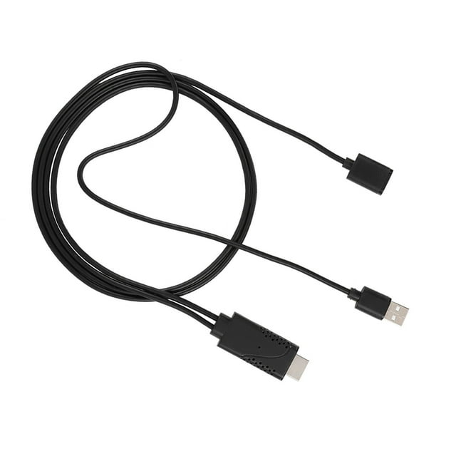 2 in 1 1080P USB to Adapter Cable for , Cooling Hole Design, Stable Transmission, Plug and Play