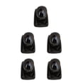thumbnail image 1 of Decodeary Made With PU Leather Car Gear Knob Gaiter Boot Head For Match Reliable Replacement Easy Installation black 5Set, 1 of 6