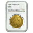 thumbnail image 1 of 1798 Lima IJ Peru Gold 8 Escudos Charles IV XF-45 NGC, 1 of 3