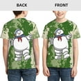 thumbnail image 3 of Ghostbusters Stay Puft Youth Unisex T-Shirt Crewneck Short Sleeve Double-Sided Print Tee Shirts Top For Boys Girls Kid Teen X-Large, 3 of 6