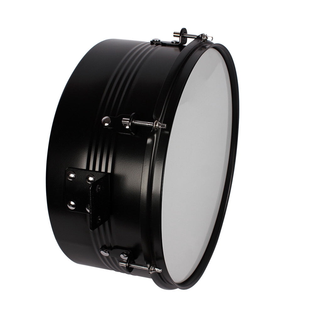 Topcobe Timbales Drum Set with Stand & Cowbell, Black