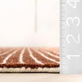 thumbnail image 5 of Rugs USA Melrose Checked Wool Area Rug, 8' 6" x 11' 6", Melrose Chestnut, 5 of 8