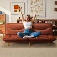thumbnail image 2 of Homall Canapé-lit Futon avec Dossier Réglable et Accoudoirs Réglables sur Cinq Positions, Idéal pour les Petits Espaces comme le Salon Ou le Bureau., 2 of 7