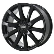 AUDI A4 2013 - 2018 GLOSS BLACK Factory OEM Wheel Rim (Not Replicas)