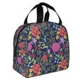 thumbnail image 2 of Easygdp Floral Bolsa Térmica Premium - Tela Oxford Impermeable, Gran Capacidad, Bolsillo Frontal, Unisex para Trabajo, Escuela, Actividades al Aire Libre y Picnics, 2 of 8