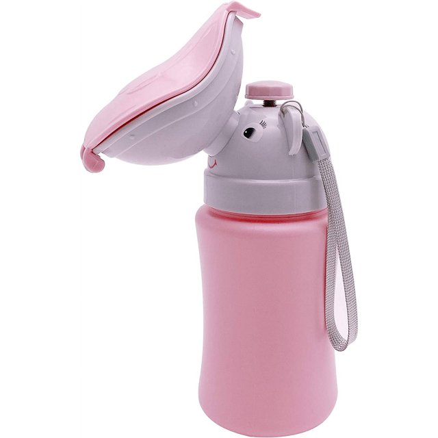 (Niña) Niños Bebé portátil Niño Inodoro de emergencia portátil Orinal de viaje higiénico Orinal Orinal Orinal para bebé para viajes, automóvil, camping