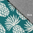 thumbnail image 2 of Simply Daisy 5' x 7' Pineapple Pattern Chenille Rug, Ocean Teal, 2 of 4