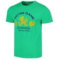 thumbnail image 2 of Men's League Collegiate Wear Heather Green Notre Dame Fighting Irish x Guinness Here Come the Irish Tri-Blend T-Shirt, 2 of 3