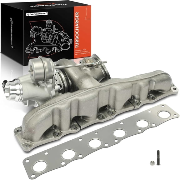A-Premium B03G Complete Turbocharger Turbo Kit Compatible with BMW Models - 535i 2011-2014, 535i GT, 535i GT xDrive, 740i, 740Li, 740Li xDrive, 640i xDrive Gran Coupe, ActiveHybrid 5, ActiveHybrid 7