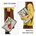 thumbnail image 4 of Accordion File Organizer with Zip Closure 13 Pockets Expanding File Folder Letter A4 Paper Document Organizer for Home Office Beautiful Red Bird, 4 of 7