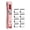 D, variant on Portable Clip Stapler, Oimcto One-Slide Quick Binding tool, No Staples & Holes, Reusable Stainless Steel Clips, One-Hand Operation for Home, Office & Classroom, Binds Up to 40 Sheets, Pink