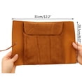 thumbnail image 2 of Treasure Map Leather Retro Pencil Pouch Cosmetic Bag Roll Pen for Case Stationer, 2 of 21