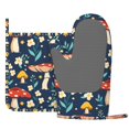thumbnail image 3 of Disketp Colorful Mushrooms Oven Mitts And Potholders Bbq Gloves-Oven Mitts And Pot Holders With Recycled Infill Silicone Non-Slip Cooking Gloves For Cooking Baking Grilling, 3 of 9