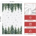 thumbnail image 6 of SOME THING Elk Trees Snow Hello Winter Kitchen Towels Dish Towels, 18x26 Inch Seasonal Christmas Decoration Hand Towels Set of 2, 6 of 6