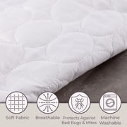 Remedy Waterproof Hypoallergenic Queen-Size Mattress Protector Encasement