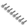 thumbnail image 4 of RC Adaptateur d'Extension de Moyeu de Roue, Écrou d'Extension de Moyeu de Roue RC Dur Portant la Taille Précise en Acier Inoxydable pour le Remplacement 25mm / 1in, 4 of 8