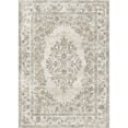 thumbnail image 5 of WIPONKEN 3x5 Area Rugs for Living Room Bedroom Dining Room Office Farmhouse, Machine Washable Non Slip Vintage Persia Rug Beige, 5 of 6