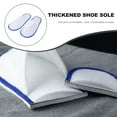thumbnail image 4 of Aloha 24 Pairs Disposable Slippers Non-slip Slippers Comfortable Thickened Slippers For Hotel (White and Blue), 4 of 7