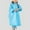 Blue, variant on Rain Coats for Women Children Boys And Girls Windproof And Raincoat With Schoolbag Bit Raincoat for Kids