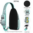 thumbnail image 2 of Crossbody Sling Backpack for Women Men Octopus Nautical Sea Creatures Shoulder Sling Crossbody Casual Chest Bag for Travel Sports Running Hiking, 2 of 4