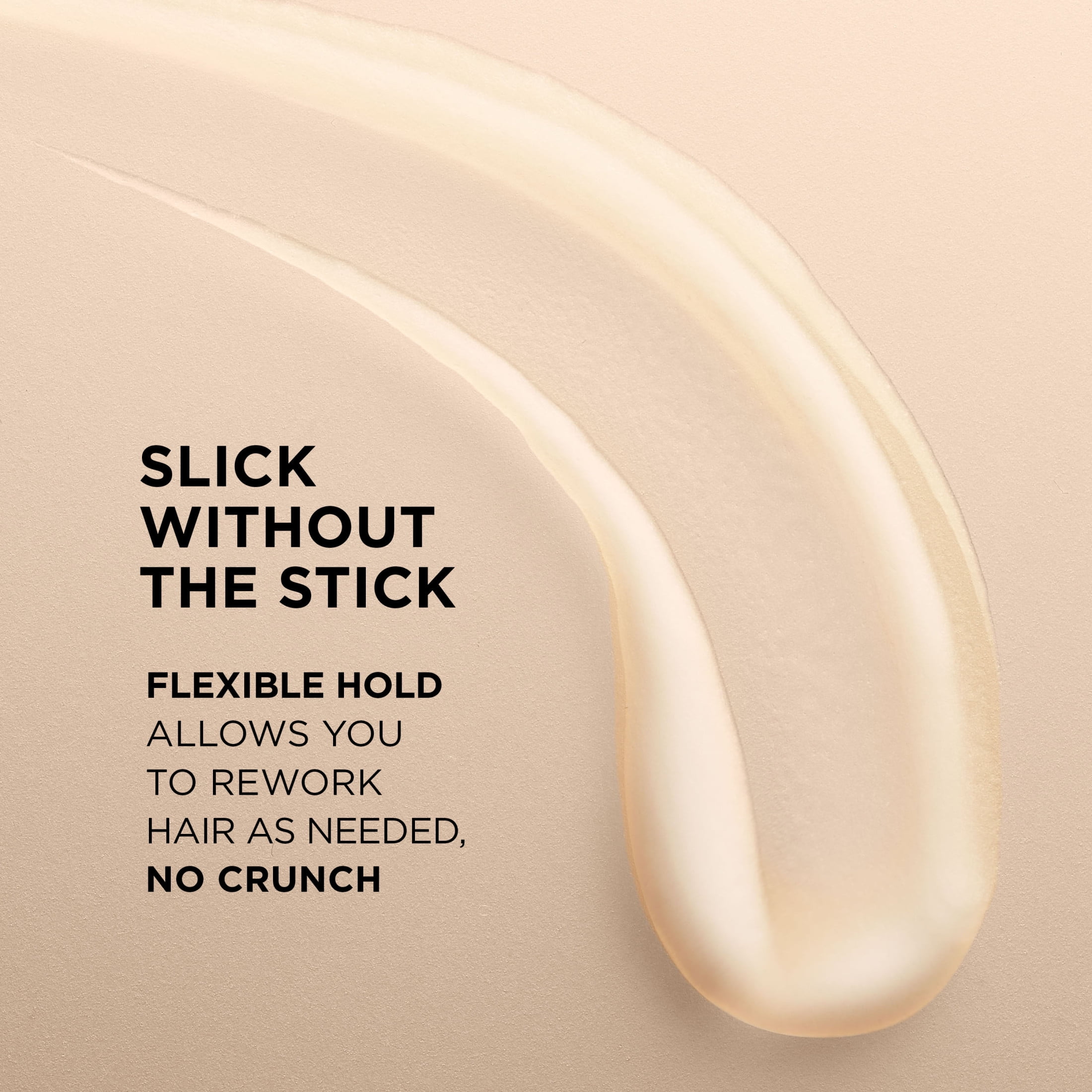 L'Oreal Paris Elnett Anti-Frizz Slick Back Styling Cream for Flexible Hold, 5.1 fl oz