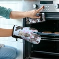 thumbnail image 2 of Poodles Kitchen Oven Mitt and Pot Holder Sets 2 Pcs for Baking, Cooking and Grilling, Heat Resistant Up To 392 °F, 2 of 7