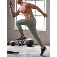 thumbnail image 6 of sogami Men's Joggers with Zipper Pockets Elastic Waist Sweatpants Athletic Pants for Jogging,Running, 6 of 8