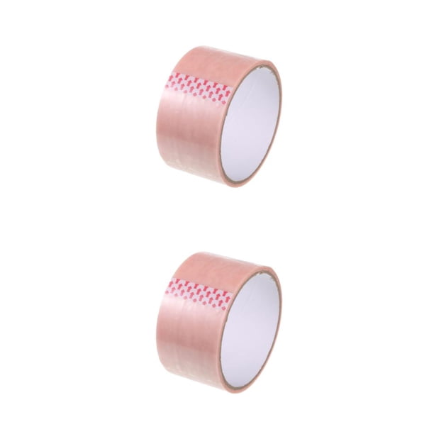 Matsuzay Cinta de bola adhesiva DIY para aliviar el estrés, juguete de descompresión luminoso y sedoso, favores de fiesta, artesanías 4.8 CM/rosa 2Conjunto