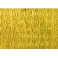 thumbnail image 1 of Ahgly Company Indoor Rectangle Abstract Yellow Modern Area Rugs, 2' x 5', 1 of 4
