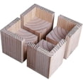 thumbnail image 1 of Set Of 4 Bed Risers, Wooden Lifts For Heavy Furniture, 1 of 5