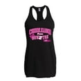 thumbnail image 1 of Normal is Boring - Women's Racerback Tank Top, up to Women Size 2XL - Cheerleader Bow 2 Toe, 1 of 5