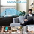 thumbnail image 2 of Eastvita 6000 BTU Window Air Conditioner - WiFi - Enabled/Energy - Saving with Remote/App Control//Timer Function/Easy Install Kit, 2 of 5