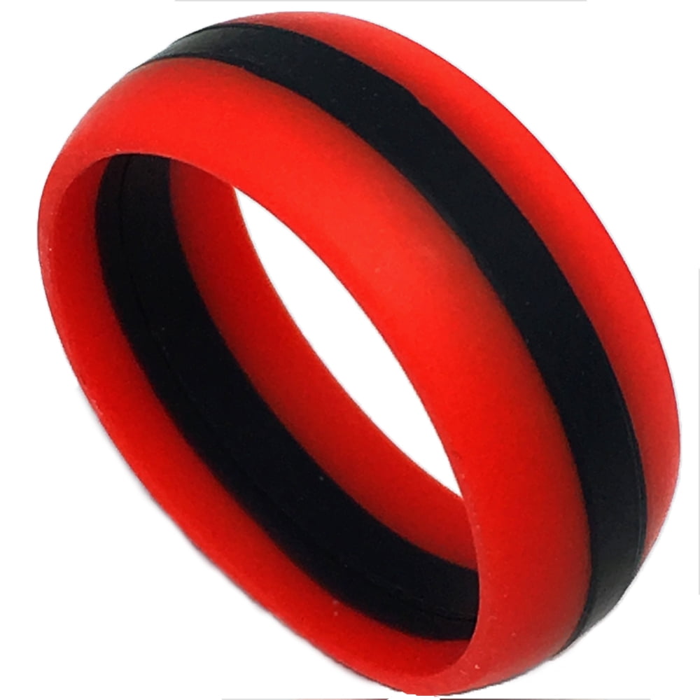 Tungsten Jeweler FSR FLEXIBLE SILICON RINGS 8MM Men or Ladies