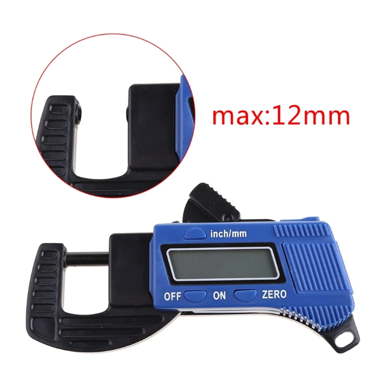 Electronic Digital LCD 0-12.7mm Thickness Caliper Carbon Fiber Micrometer Meter Instrument Accessories ,Precision Measuring
