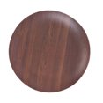 thumbnail image 6 of Efavormart 6 Pack | 10" Rustic Brown Farmhouse Heavy Duty Melamine Dessert Plates, Round Wood Grain Print Shatterproof Appetizer Salad Plates, 6 of 10