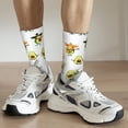thumbnail image 6 of Logiee Kawaii Mexican Avocado Print Adult Socks for Men & Women,Calf Socks, Ankle Socks,Boots Socks,Breathable Casual Sock,Unisex Crew Socks, 6 of 6