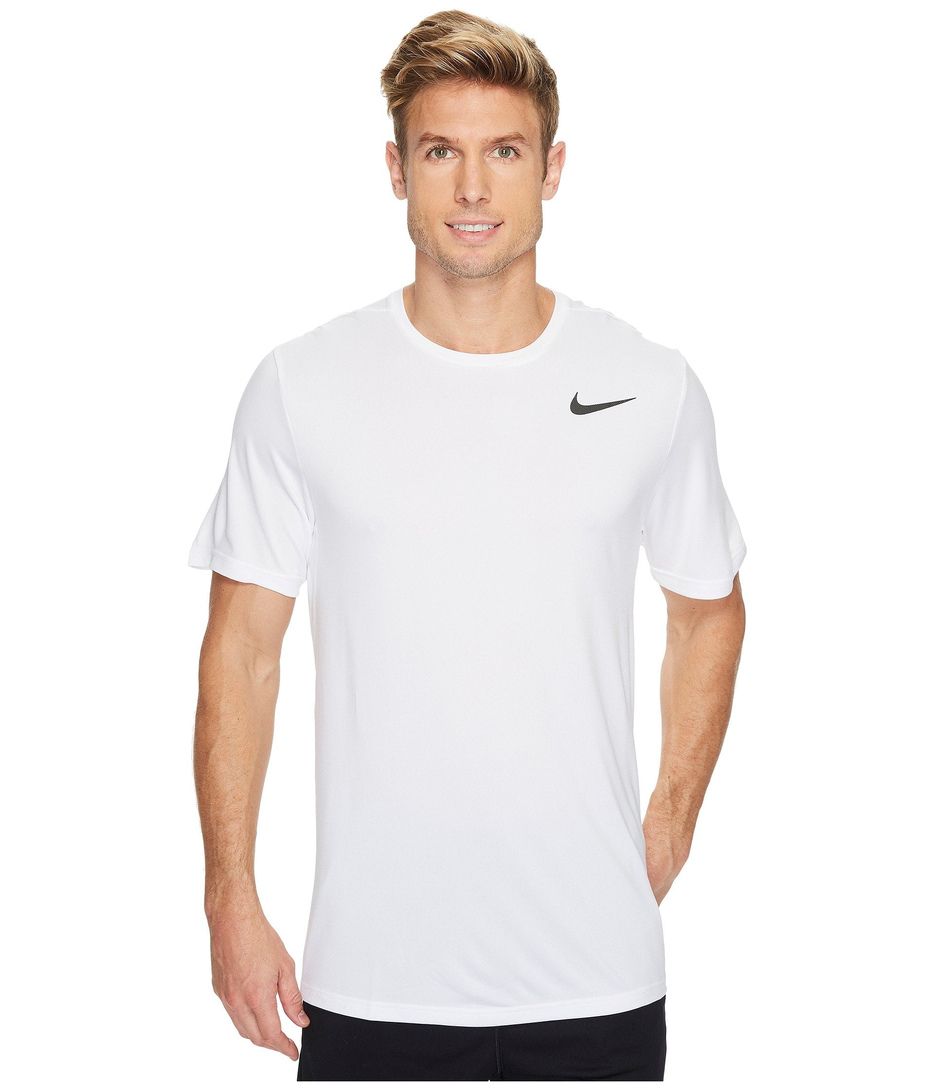 Superposición Misión metálico Nike Men's Dri-Fit Training T-Shirt X-Large White - Walmart.com