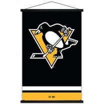 NHL Pittsburgh Penguins - Logo 21 Wall Poster with Magnetic Frame, 22.375" x 34"