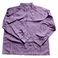 thumbnail image 3 of Ceisia Men's Vintage Washed Denim Quarter-Zip Sweatshirt | Loose Drop-Shoulder Stand Collar Pullover Gifts, 3 of 6