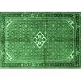 thumbnail image 1 of Ahgly Company Indoor Rectangle Persian Emerald Green Traditional Area Rugs, 4' x 6', 1 of 4