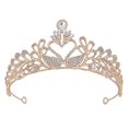 thumbnail image 1 of Wedding Decor Rhinestone Headwear Wedding Hair Pageant Rhinestone Headband Birthday Party, 1 of 3