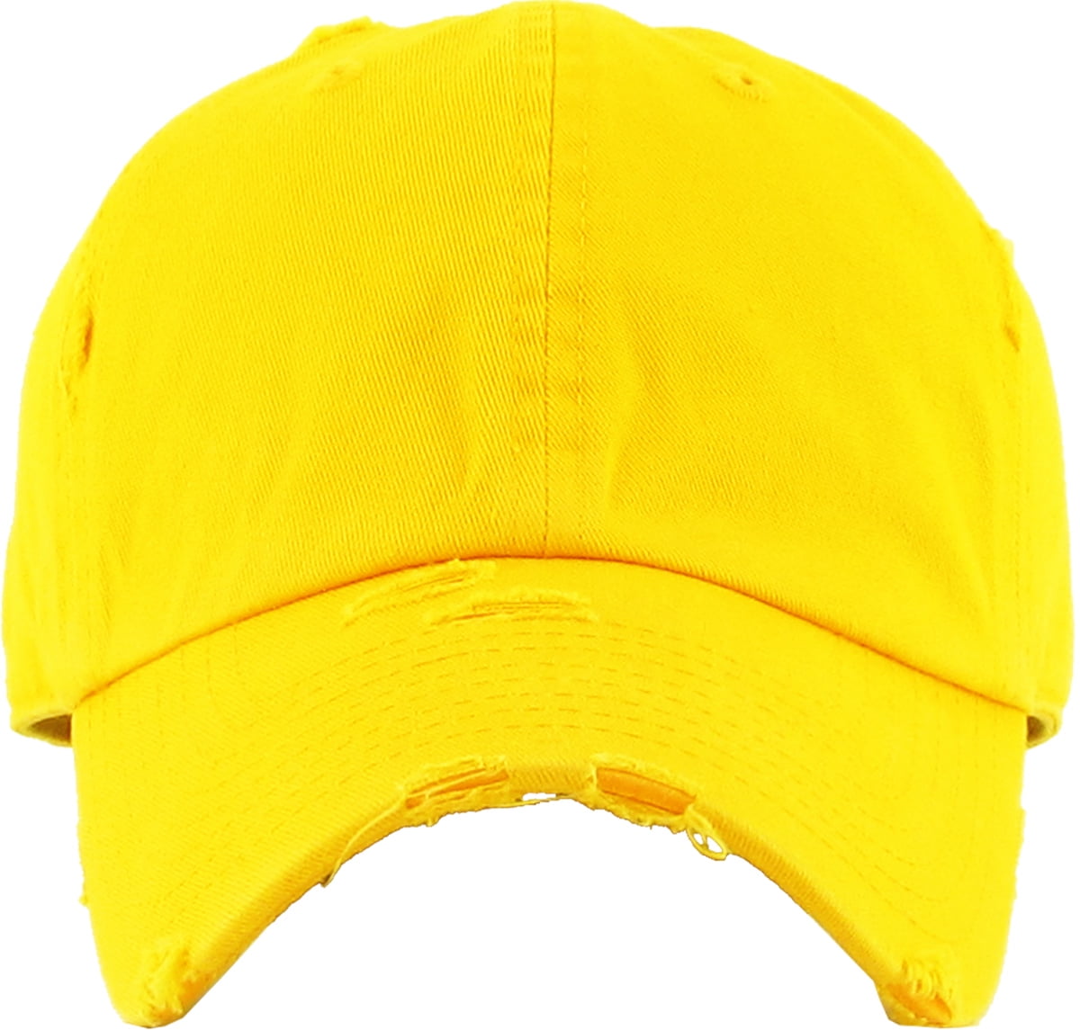 frozen yellow dad hat