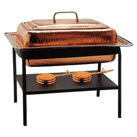 Old Dutch International Rectangular Decor Copper Chafing Dish